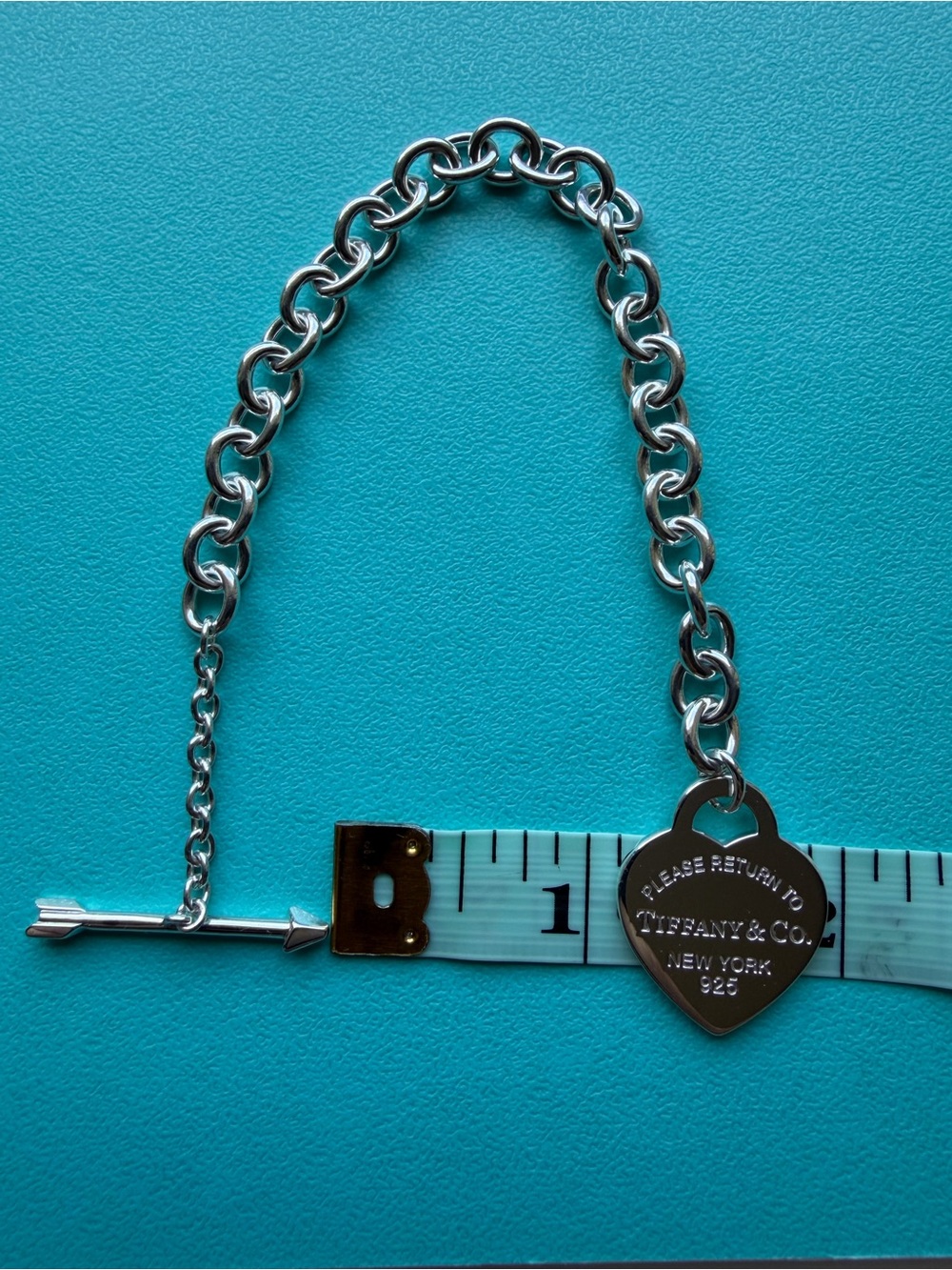 Tiffany & Co. Return To Tiffany Lovestruck Bracelet in sterling silver . - Picture 2 of 6